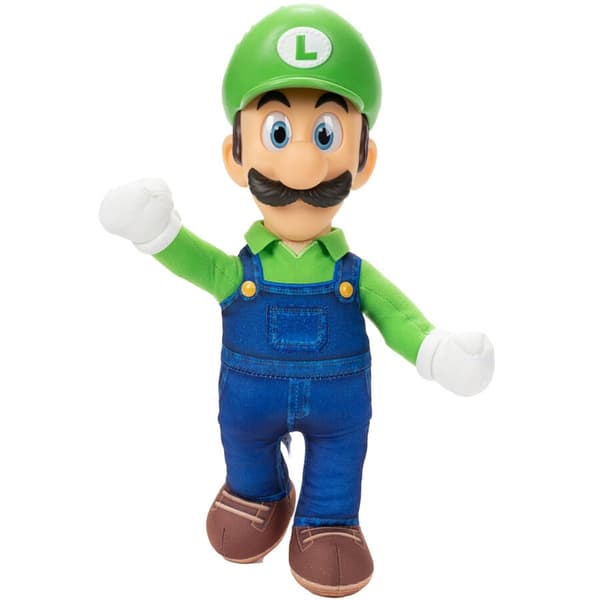 Super Mario Bros Luigi plush toy 30cm