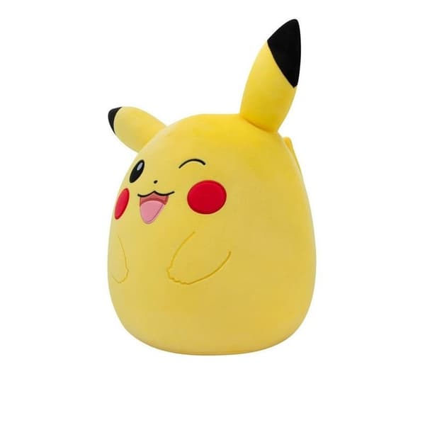 Squishmallows Pokémon Blinkande Pikachu, 25 cm