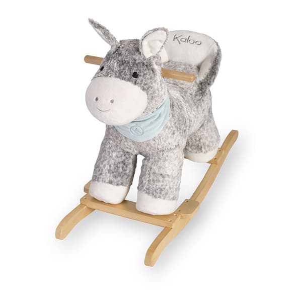 Kaloo Bamse Les Amis Regliss Rocking Donkey Hvid,Grå 18 Months-3 Years
