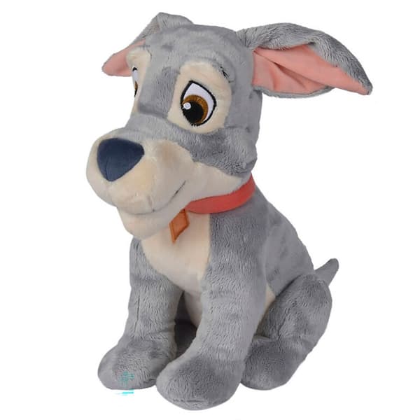 Simba Teddy Golfo Lady Og Vagabonden Disney Soft 35 Cm Grå