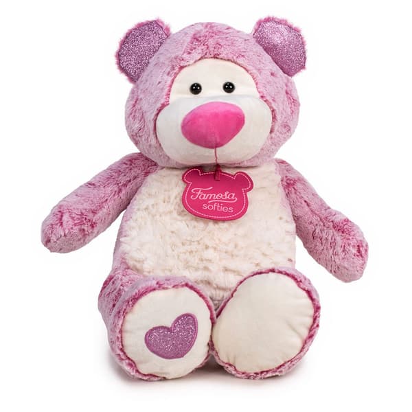 Softies Bamse Happy Moments 54 Cm Rosa