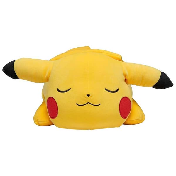 Pokemon Sömnig Teddy Pikachu 46 Centimeter Gul