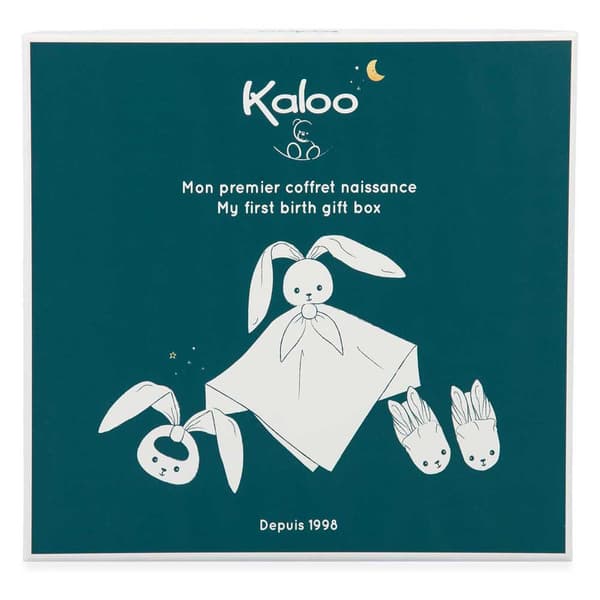 Kaloo Ensimmäisen Syntymän Lahjarasia Teddy Keltainen