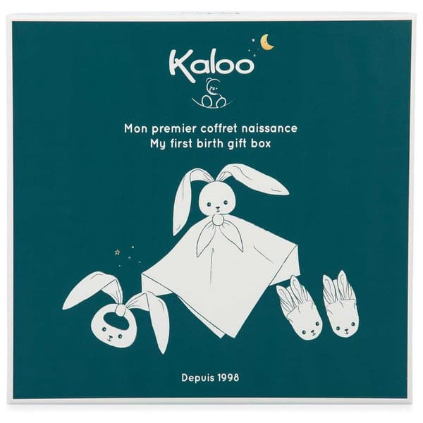 Kaloo Ensimmäisen Syntymän Lahjarasia Teddy Pinkki