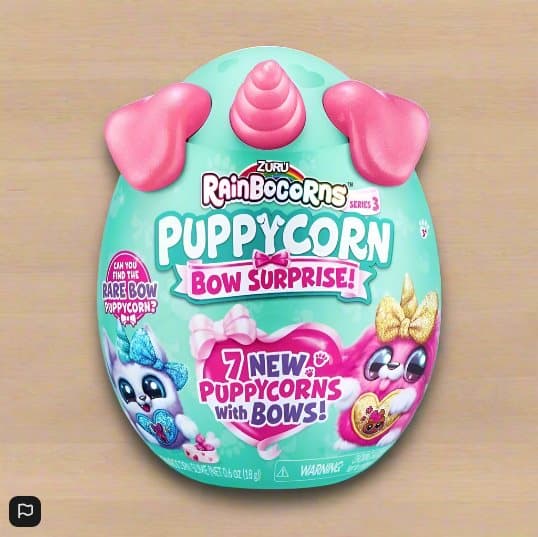Rainbocorns Puppycorn Bow Surprise Puppycorn Series 3 Plush By Zuru | CDON