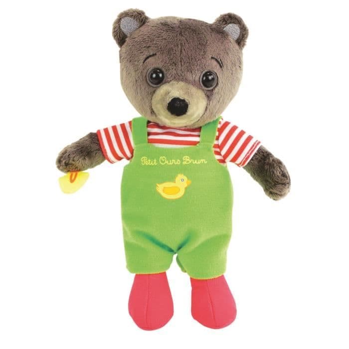 Jemini Little Brown Bear plyschleksak +/ 20cm trädgård CDON