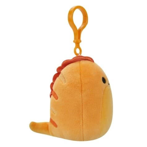 Squishmallows Clip-On, Onel the Orange Electric Eel, 9 cm
