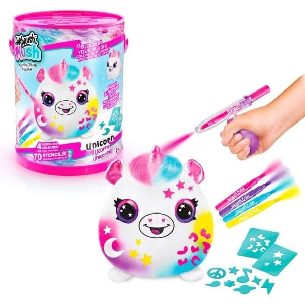Airbrush Plush Mjuk Plysch i Burk