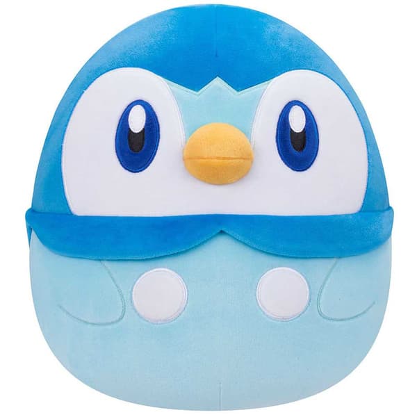 Squishmallows Fylld Piplup 35 Centimeter Blå