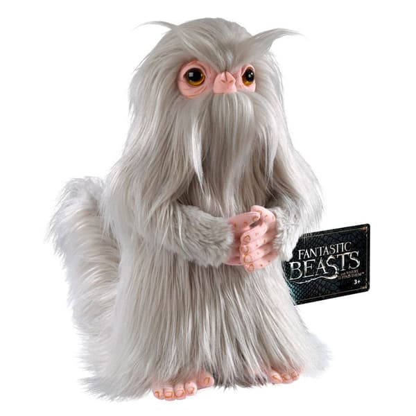 Noble Collection Fantastic Beasts Demiguise 35 Cm Nalle Valkoinen