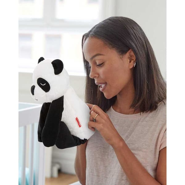 Skip Hop Grædeaktiveret Sut Legetøj Panda Sort