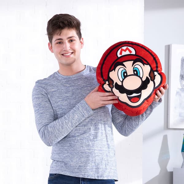 Bizak Mocchi Mega Peluche Mario Punainen