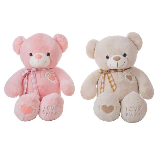 Creaciones Llopis Angel Bear Makeup Teddy 100 Cm Rosa