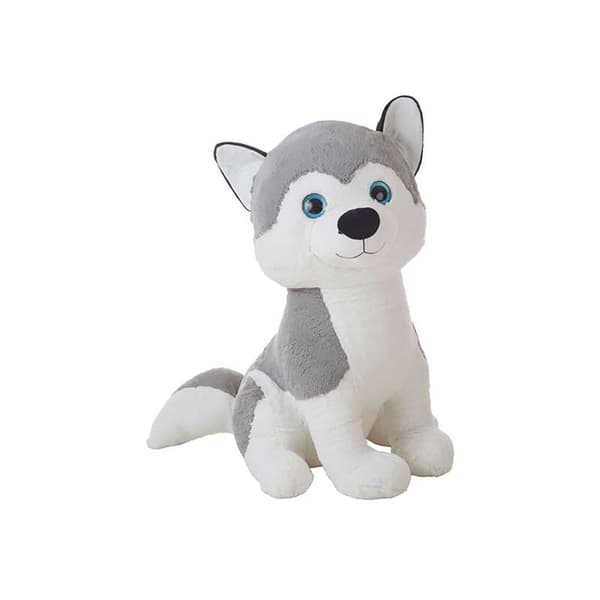 Creaciones Llopis Aceter Husky Ron 70 Cm Bamse Grå