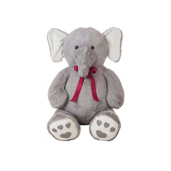 Creaciones Llopis Elefant Teddy Wanda 120 Cm Grå