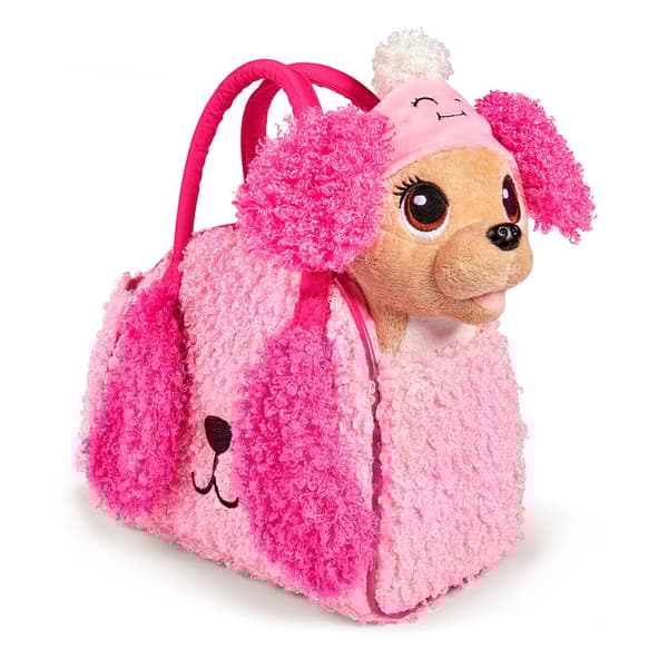 Simba Fyldt Skræl Med Svampet Hat Og Vildttaske Bamse 20 Cm Rosa
