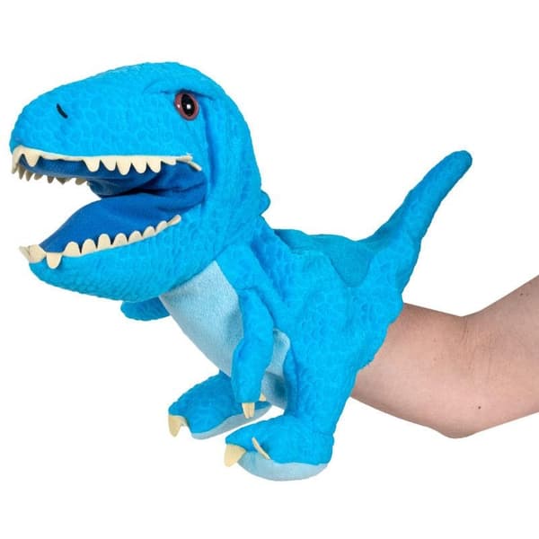 Jurassic World hand puppet (Blue) CDON