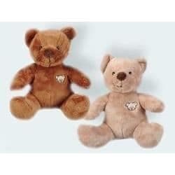 Teddy bear - NICOTOY - 1058 - Medium size - Svart - För barn från 3 år
