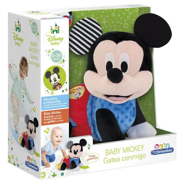 Clementoni Krypa Med Mig Teddy Baby Mickey Flerfärgad 6 Months-3 Years