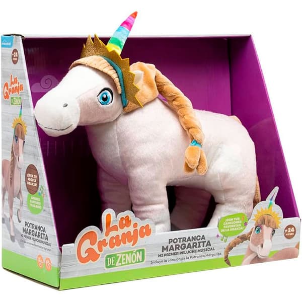 Bandai Fyllda Margarita Dx-zenon´s Farm Potranca Flerfärgad
