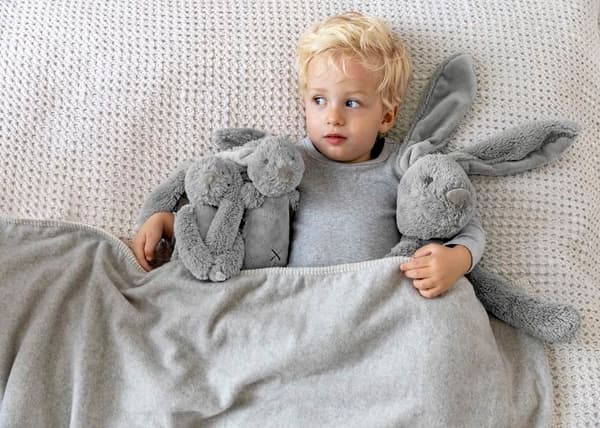 Happy Horse - Richie Rabbit mjukisdjur ljusgrå 28 cm