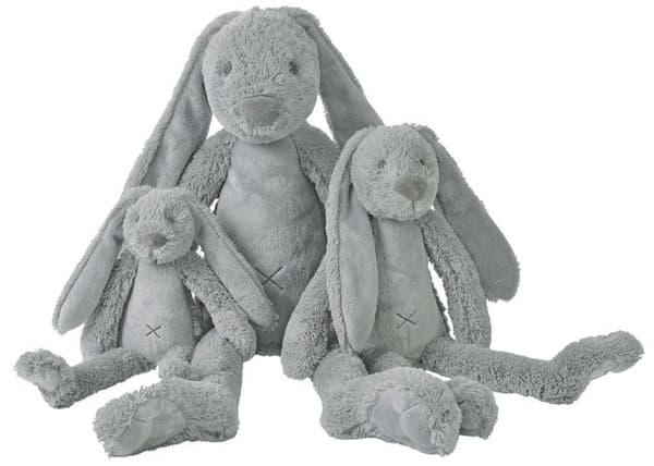 Happy Horse - Richie Rabbit mjukisdjur ljusgrå 28 cm