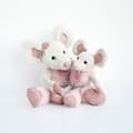 Miniatyrbild 3 av 3: Plyschleksak - BEAR STORY - Stjärnmus - Beige - Tjej - 25 cm - Plysch