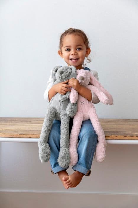 Mjuk leksak - HAPPY HORSE - Richie Rabbit 30 cm - Rosa - För baby - Inomhus