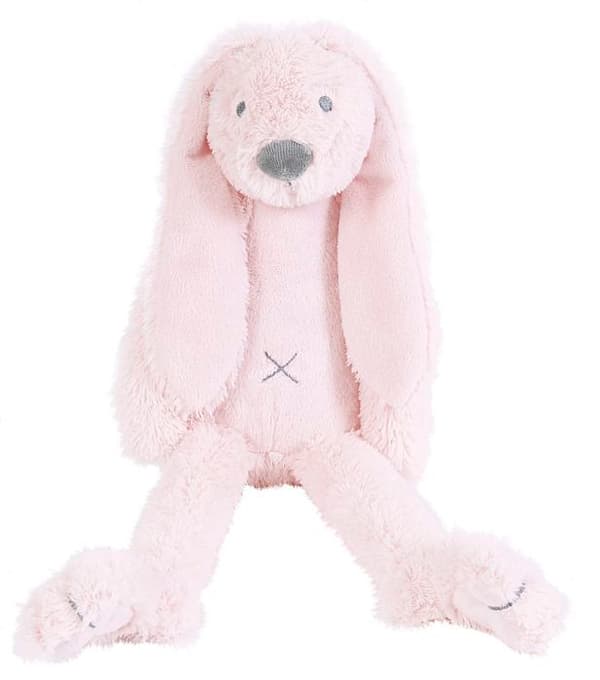 Mjuk leksak - HAPPY HORSE - Richie Rabbit 30 cm - Rosa - För baby - Inomhus