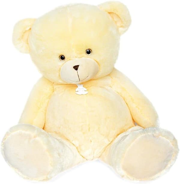 Bear Story - Cream Bellydou Bear Soft Toy 110cm - DOUDOU ET COMPAGNIE