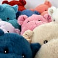 Miniatyrbild 4 av 4: Mjukdjur - BEAR STORY - Flodhäst 25 cm - Beige - Baby - Inomhus