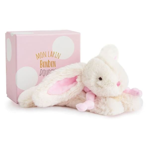 Doudou et Compagnie - Candy Rabbit - Rosa Candy Rabbit 20cm
