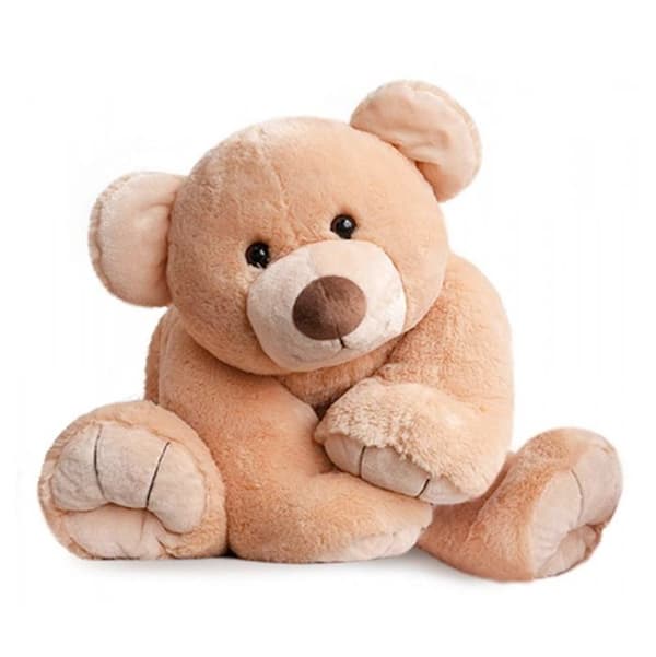 Plyschleksak - NO NAME - Big Honey Bear 65cm - Rosa - Blandat - Från 6 månader
