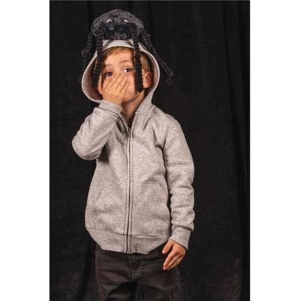 Ricomunfou Les Ptipotos Les Déglingos Black spindel plyschleksak - Mjuk leksak - Interiör - Baby - 75 cm x 66 cm x 11 cm