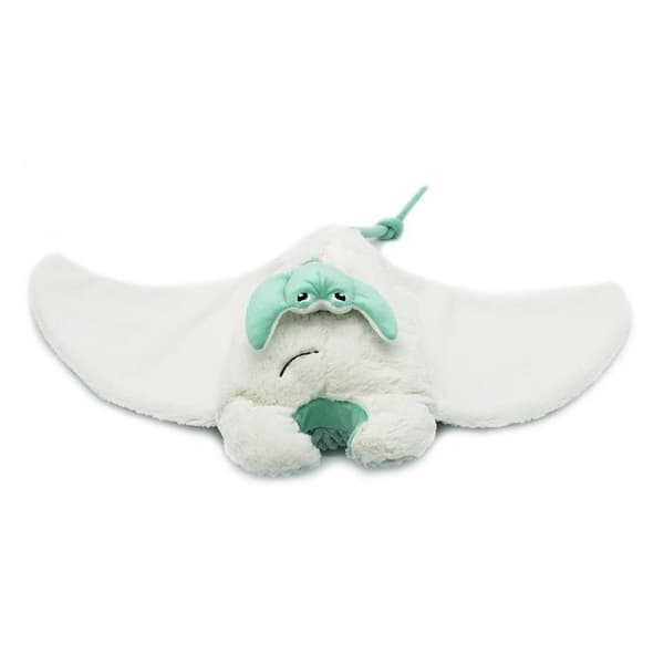 Les Déglingos - Plysch Ptipotos Manta ray och dess babymynta - GLOBE TROTOYS