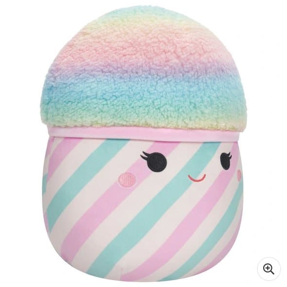 Squishmallows 30cm Bevin the Pink and Blue Cotton Candy Plush