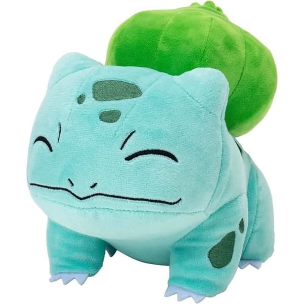 Plysdjur - Jazwares - Bulbizarre - 20 cm - Officiell - Mjuk och kramvänlig