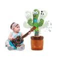 Miniatyrbild 1 av 3: Musical Cactus Plysch för bebis - Repeterande kaktusleksak - Dansande kaktus - Babyplyschkaktus