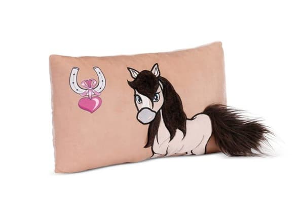 Nici Plyschleksak - 48381 - Loretta Ponnykudde 43x25cm, Beige