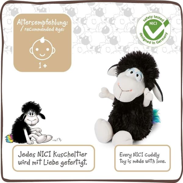 Nici Plyschleksak - 48251 - Jerome Får Plyschleksak 25 cm