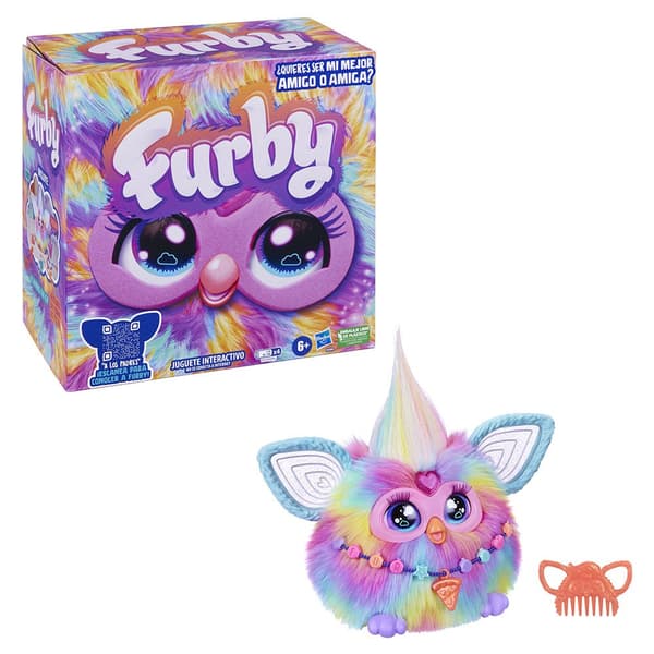 Furby Bamse Tie Dye