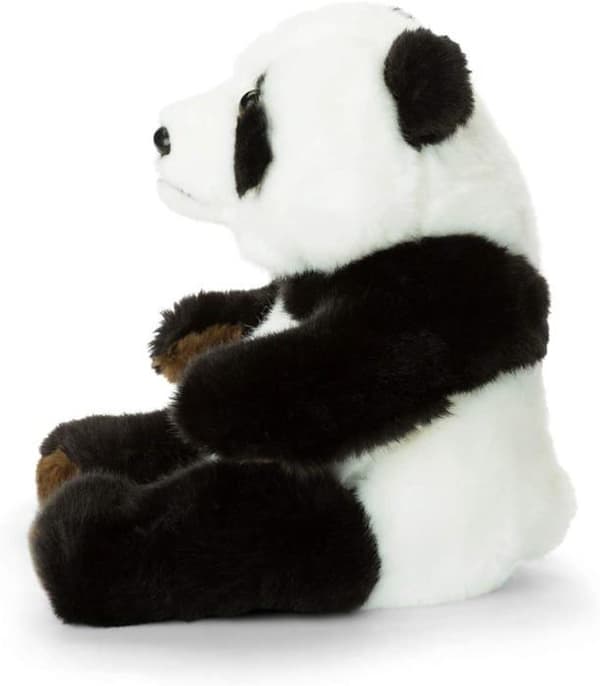 Plyschleksak - WWF - Sittande panda - 22 cm - För baby