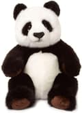 Miniatyrbild 1 av 4: Plyschleksak - WWF - Sittande panda - 22 cm - För baby