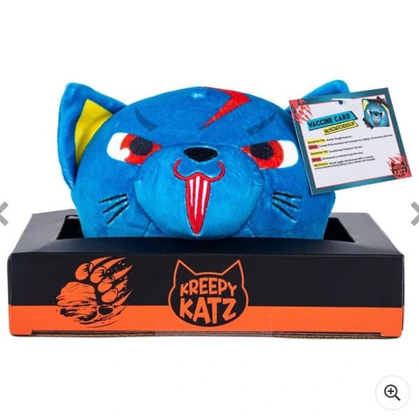 Kreepy Katz Litter Tray 10cm McScratcherson Plush