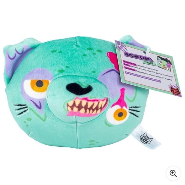 Kreepy Katz Litter Tray 10cm Fungus Plush