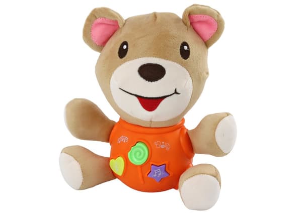 Teddy Bear Interactive Bamse Orange Lege 23 cm