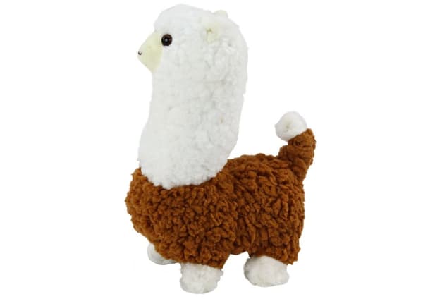 Lama Interactive Pet Brown Alpaca Walks Game 23 cm