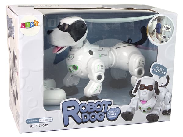 Fjärrstyrd interaktiv robothund