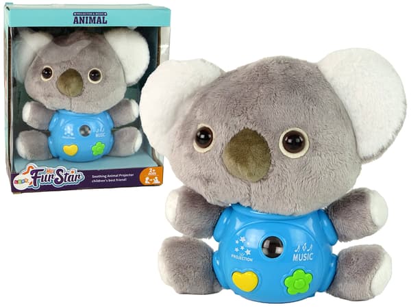 Koala projektor låter interaktiv leksak grå