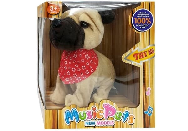 Interactive Dog Barks Moves halesensorer